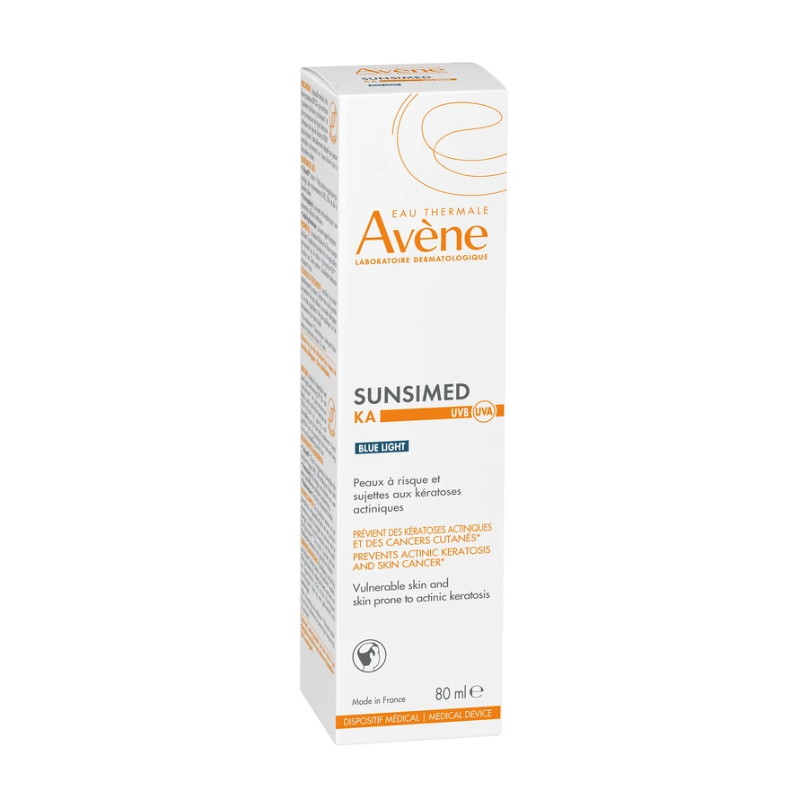 Avene SunsiMed KA, sehr hoher Schutz für empfindliche und zu Sonnenkeratose neigende Haut, SPF 50+, 80 ml