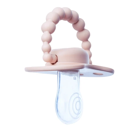 Luu Kids, fopspeen, positionering, silicone, Velvet Blush, vanaf 6 maanden, 1 stuk