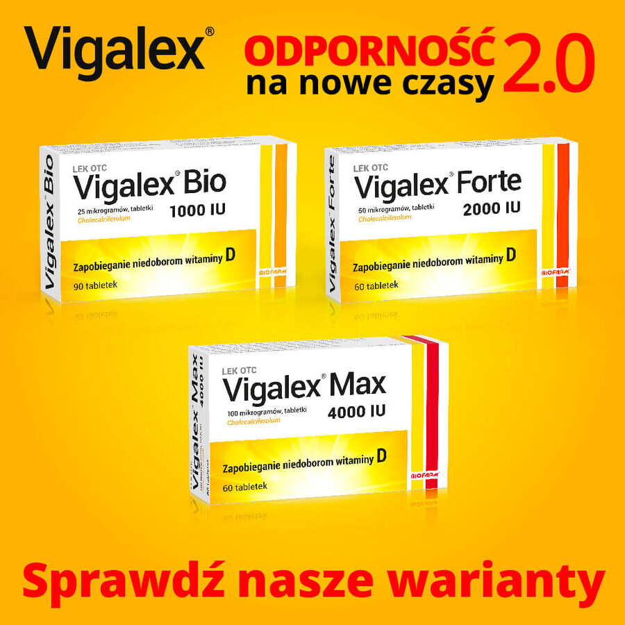 Vigalex Max, 30 tablets SHORT DATE