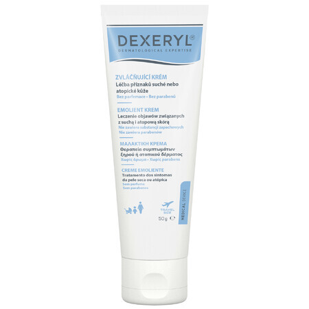 Dexeryl crema emolliente per pelli secche, 50 g