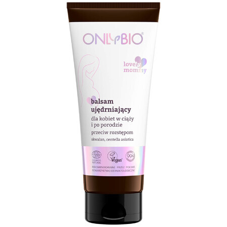 OnlyBio Lovely Mummy, striaeverstevigende lotion voor zwangere vrouwen en vrouwen na de bevalling, 200 ml