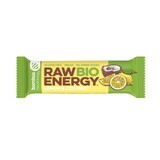 Baton cu lamaie si nuca de cococs, 50 g, Raw Energy