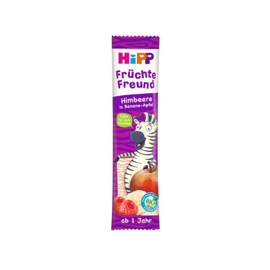 Appel, banaan en framboos Fruit Friend reep, 23 gr, Hipp