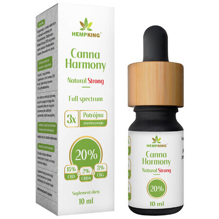 HempKing Canna Harmony 20%, druppels, 10 ml