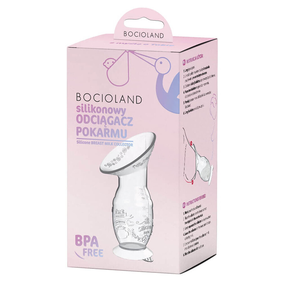 Bocioland, siliconen borstkolf, 1 st.