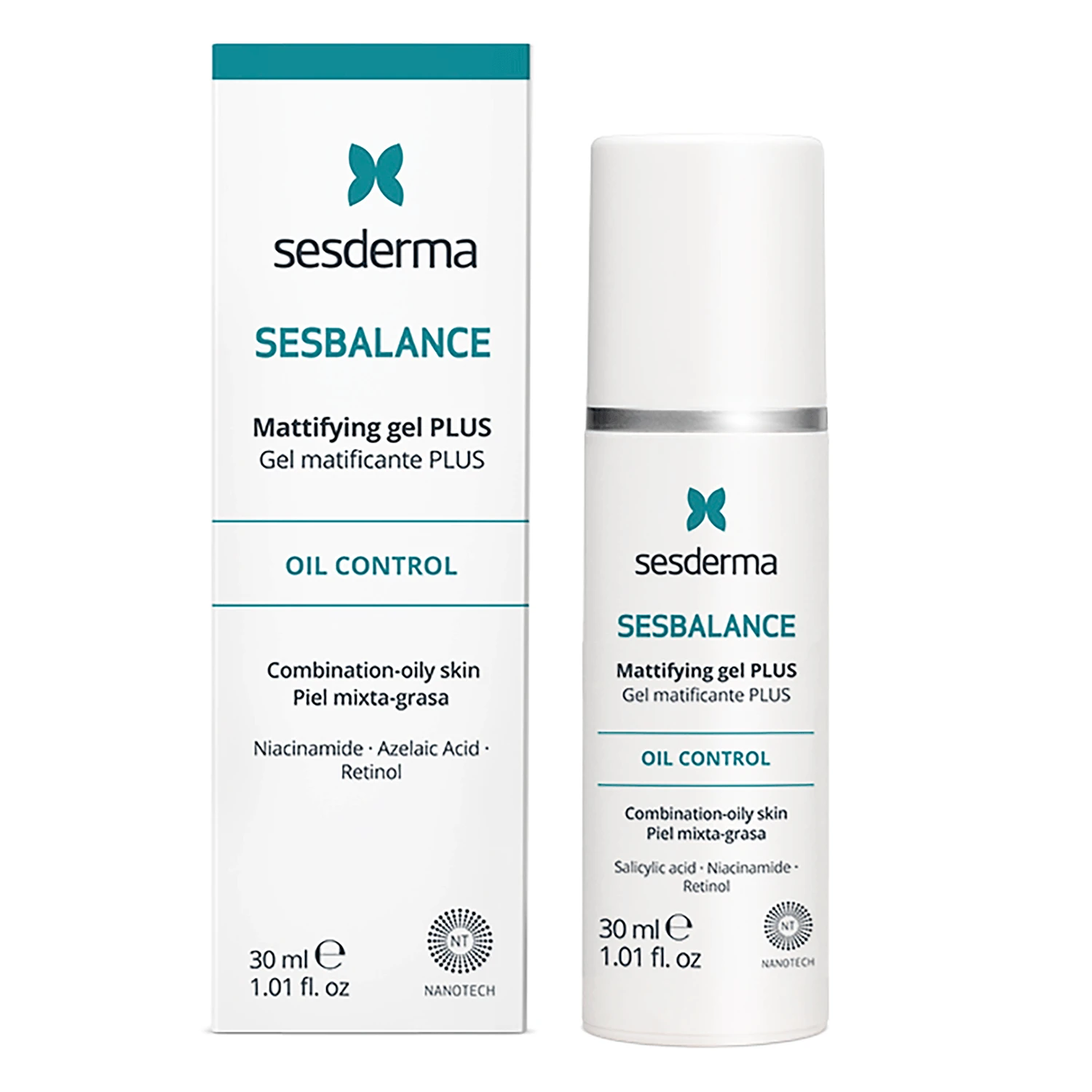 Sesderma Sesbalance matterende nachtgel, 30 ml