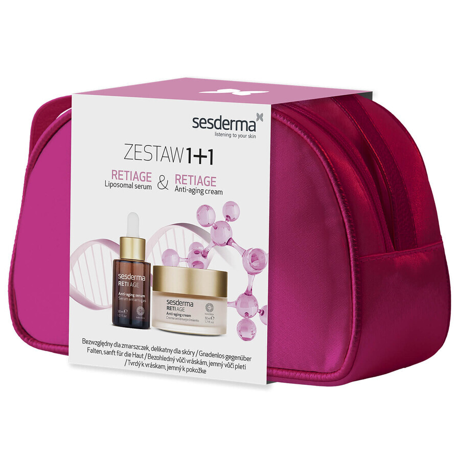 Sesderma Reti-Age kit, anti-verouderende gezichtscrème 50 ml + anti-verouderend gezichtsserum 30 ml