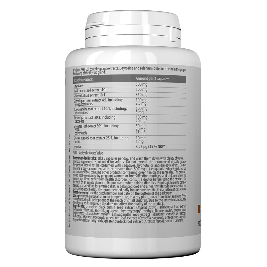 Lab One No1 Thyro Protect, 90 capsules