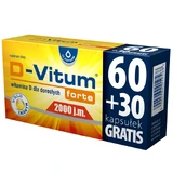 D-Vitum Forte 2000 IU, 90 Kapseln DEFEKTE VERPACKUNG