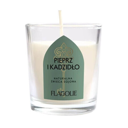 Flagolie The Heritage of Spain, candela profumata di soia, pepe e incenso, 70 g