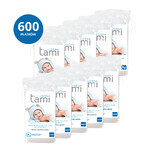 Tami MyBaby set, cosmetische pads voor baby's, 10 x 60 stuks