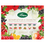 Bi fix Compoziție 6 arome, set ceai de fructe, 2 g x 30 pliculețe