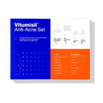 Vitumisil Anti-Acne Kit, Gesichtsschaum 100 ml + Gesichtswasser 100 ml + Tagescreme 50 ml + Nachtcreme 50 ml