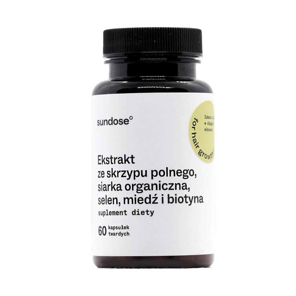 Sundose voor haargroei, 60 capsules