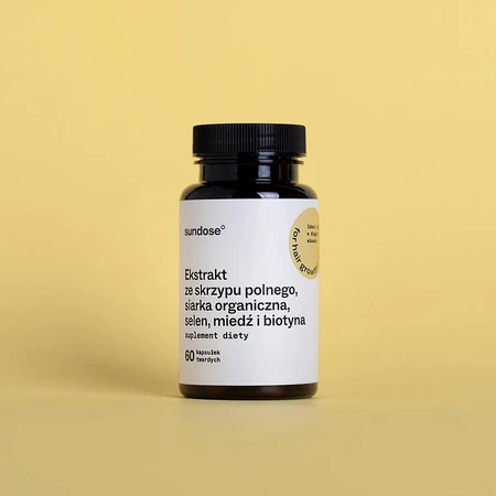 Sundose per la crescita dei capelli, 60 capsule