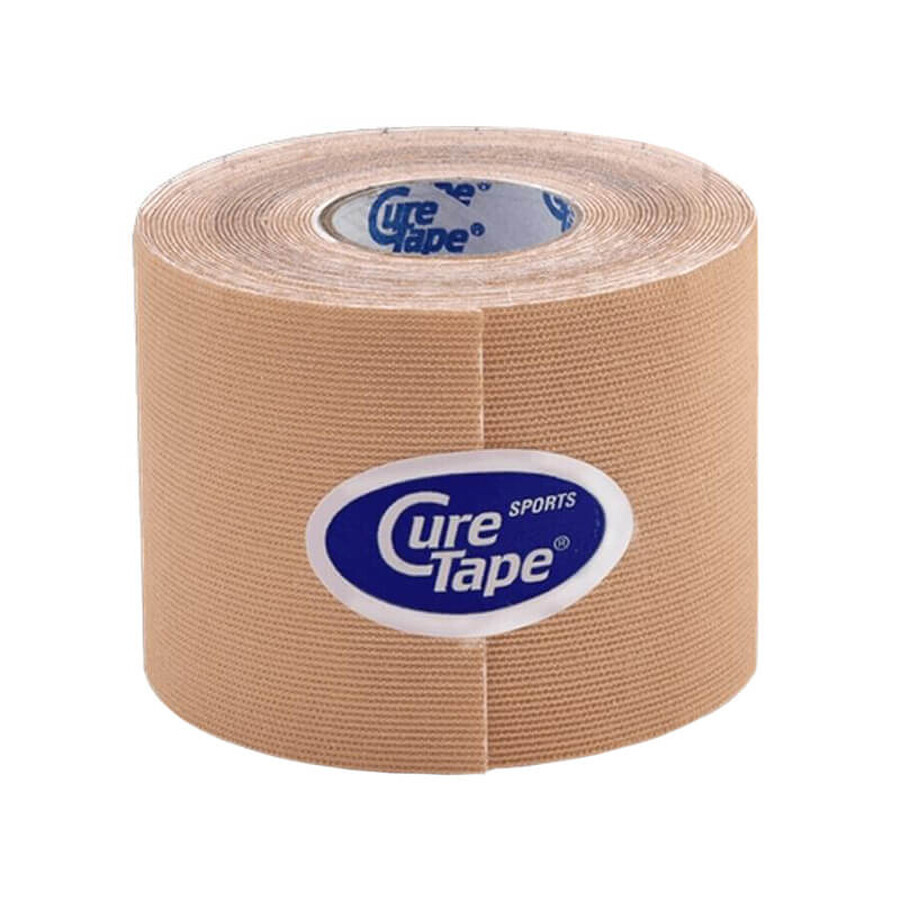 CureTape Sports, kinesiologische tape, beige, 5 cm x 5 m, 1 st