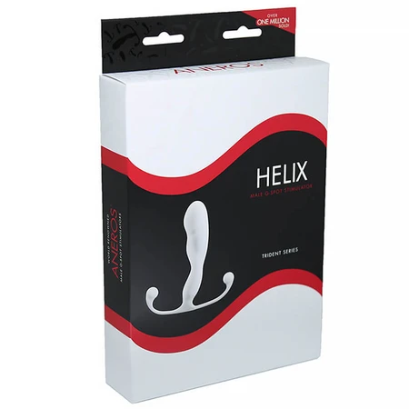 Aneros Helix Trident, massaggiatore prostatico, bianco