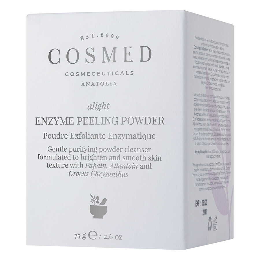 Cosmed Alight, enzyme scrub met poeder, 75 g