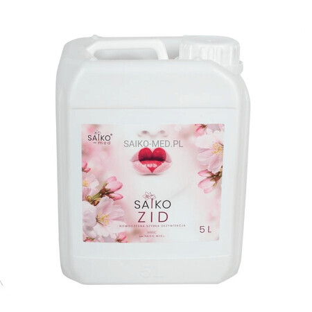 Saiko-Zid, désinfectant de surface, 5000 ml