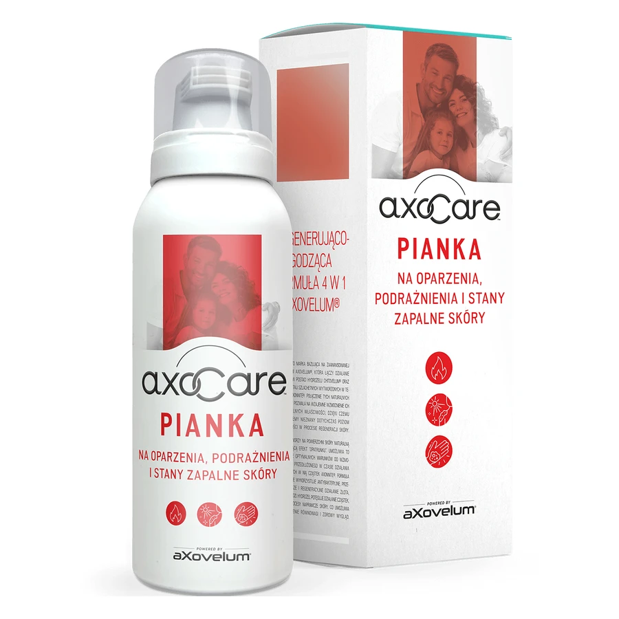 AxoCare schuim voor brandwonden, huidirritaties en ontstekingen, 85 ml