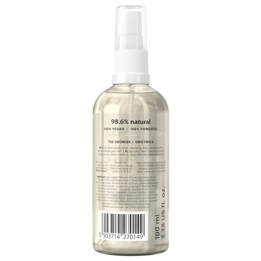 Resibo Mr Balance, spray tonic de reglare, 100 ml