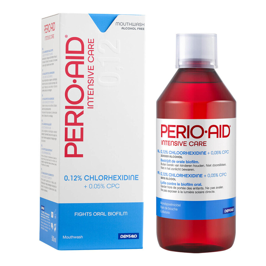 Perio-Aid Cuidados Intensivos 0,12% clorhexidina colutorio, 500 ml