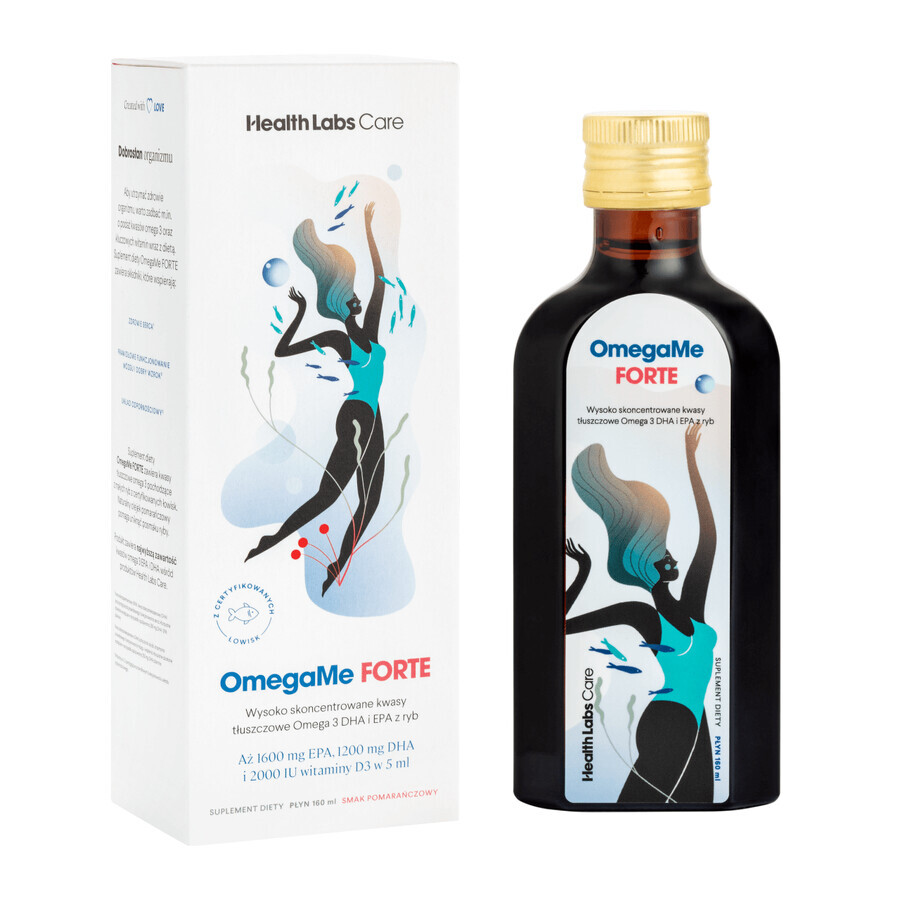 Health Labs OmegaMe Forte, liquid, 160 ml