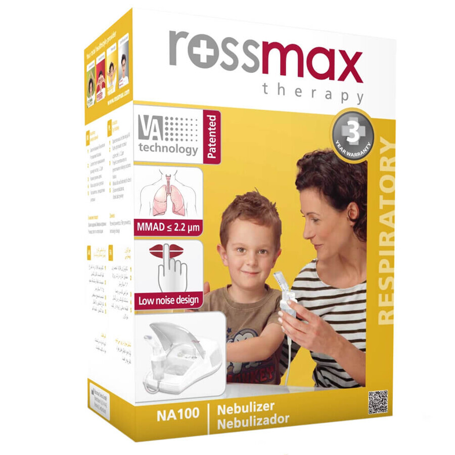 Rossmax NA100, inhalateur à piston