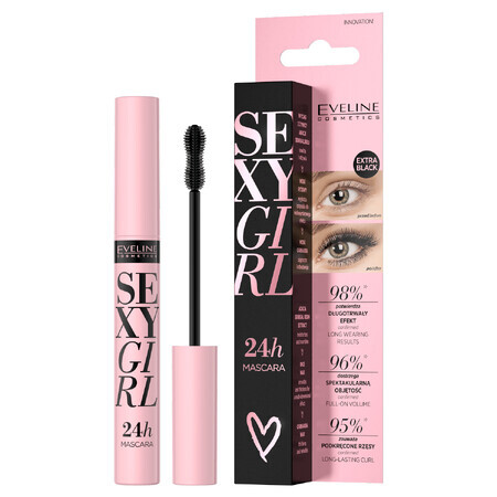 Eveline Cosmetics Sexy Girl volumegevende mascara, 10 ml