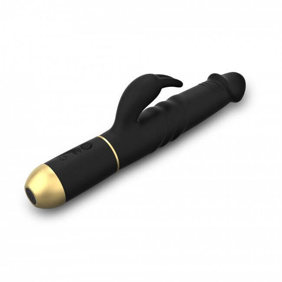 Dorcel Furious Rabbit 2.0, vibrator iepuraș, negru