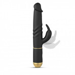 Dorcel Furious Rabbit 2.0, vibrator iepuraș, negru