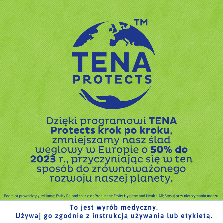 Tena Lady Slim set, gespecialiseerd maandverband, Extra Plus, 2 x 16 stuks + ProSkin Pants Absorberende normale onderbroek, maat M en L, 2 stalen