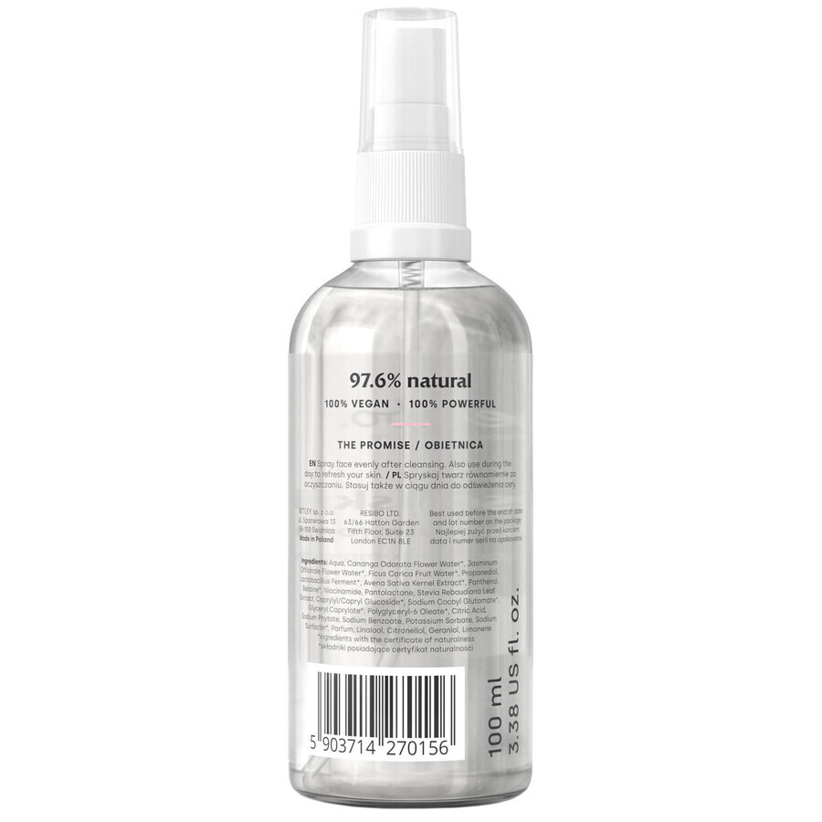 Resibo Mr Soft Skin, hydraterende tonic-mist, 100 ml