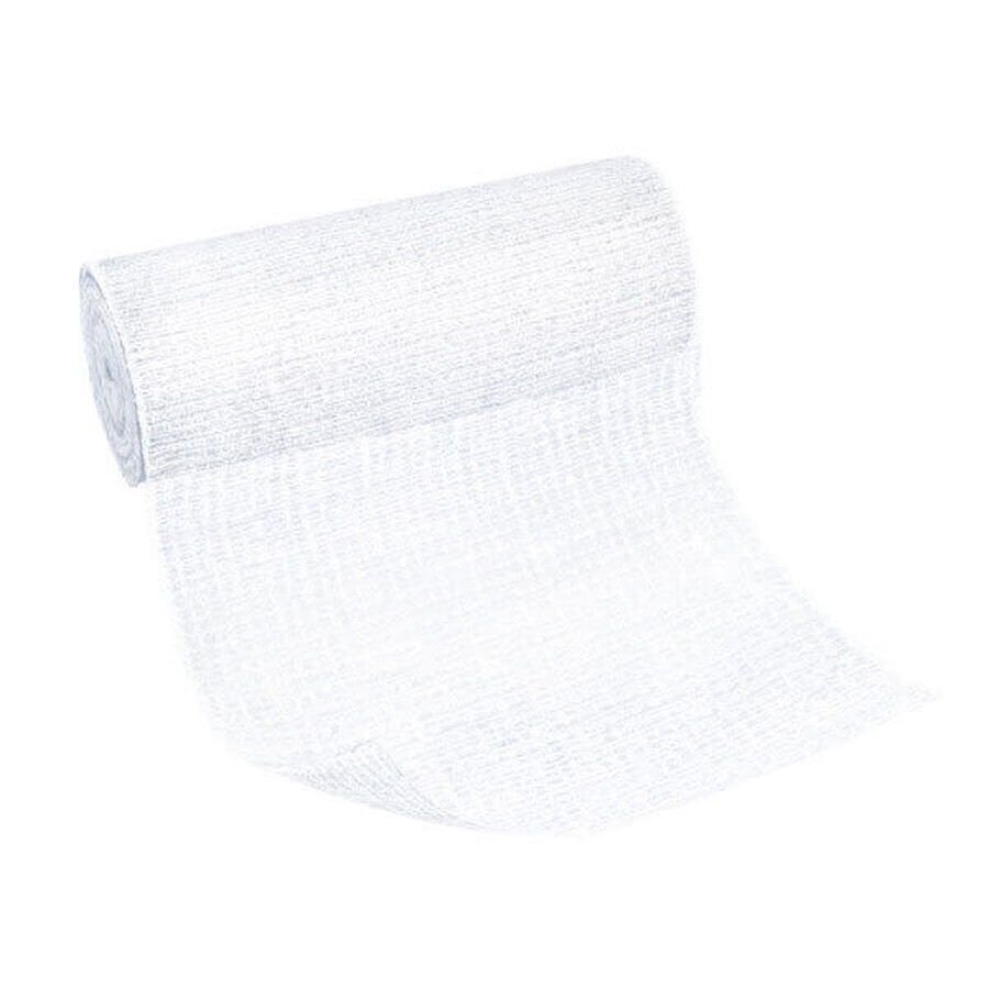 Leukoplast Elastomull Borduurset, elastisch verband, elastisch, wit, 8 cm x 4 m, 2 stuks