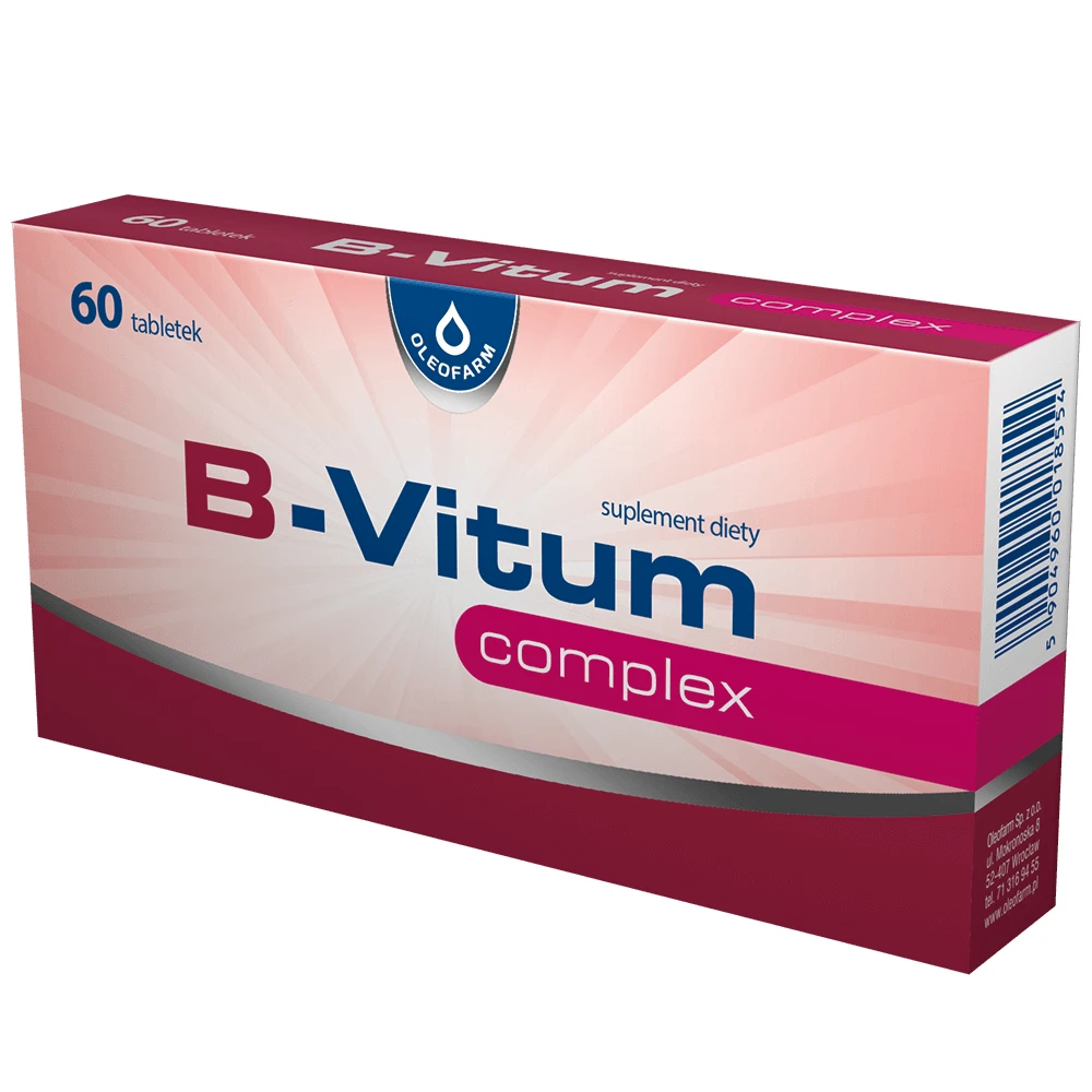 Oleofarm B-vitum complex, 60 tabletten