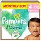 Pampers Harmonie, luiers, maat 4, 9-14 kg, 174 stuks