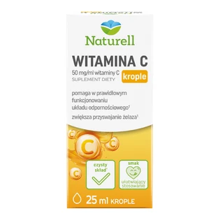 Naturell Vitamin C drops, from age 3 years, 25 ml
