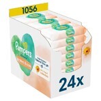 Pampers Harmonie Protect & Care, salviette umidificate, 24 x 44 pezzi