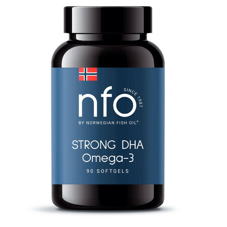 NFO Strong DHA Omega 3, 90 Kapseln ich