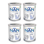 Nestlé NAN Optipro Plus 3 HM-O, lait modifié pour enfants de plus de 1 an, 4 x 800 g