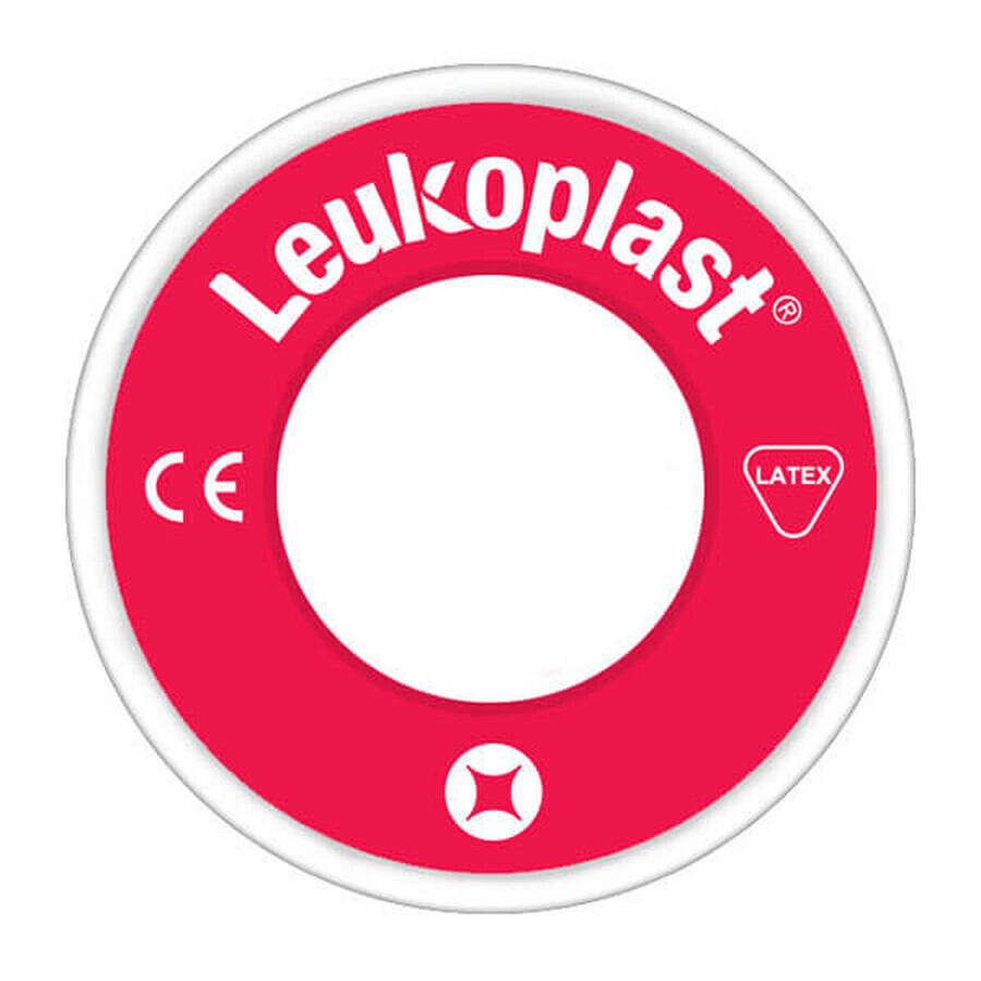 Leukoplast kit, zelfklevend, 2,5cm x 4,6m, 2 stuks