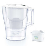 Brita Aluna, caraffa con filtro 2,4 l, bianco + filtro Maxtra Pro Pure Performance, 1 pz.