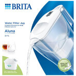 Brita Aluna, caraffa con filtro 2,4 l, bianco + filtro Maxtra Pro Pure Performance, 1 pz.