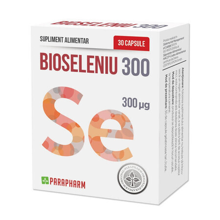 Bioselenium 300, 30 capsules, Parapharm