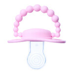 Luu Kids, fopspeen, positioneren, silicone, Pink A Boo, 0-3 maanden, 1 stuk