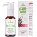 HempKing Naturalne Witaminy D3 + K2 MK7 w oleju konopnym, krople, 30 ml: ceny i cechy