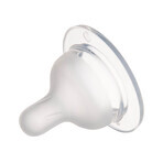 Canpol Babies, silicone nipple for bottle S-Shape S, mini, 59/891, from birth, 2 pieces