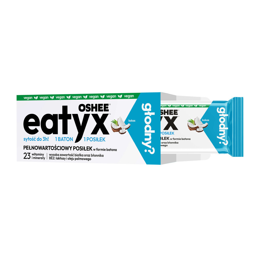 OSHEE Eatyx, meal stick, vegan, coconut, 60 g