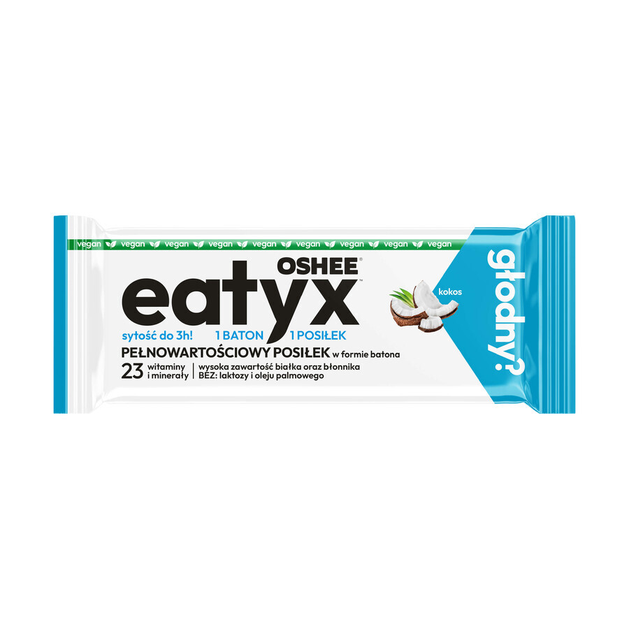 OSHEE Eatyx, meal stick, vegan, coconut, 60 g