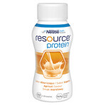 Resource Protein, supplément nutritionnel, saveur abricot, 4 x 200 ml